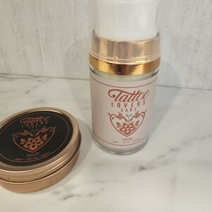 Nwt Tattoo Lovers Care Cream & Salve Set in Blush and Rose Gold